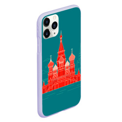 Чехол для iPhone 11 Pro матовый Москва - фото 2