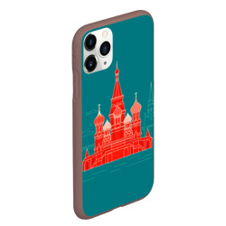Чехол для iPhone 11 Pro Max матовый Москва - фото 2