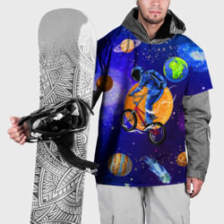 Накидка на куртку 3D Space bicycle