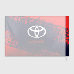 Флаг 3D Toyota Тойота - фото 2