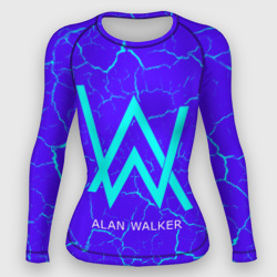 Женский рашгард 3D Alan Walker Алан Уокер