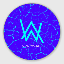 Круглый коврик для мышки Alan Walker Алан Уокер