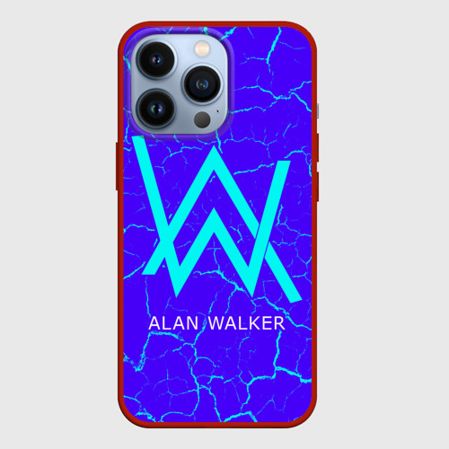 Чехол для iPhone 13 Pro Alan Walker Алан Уокер, цвет красный