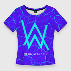 Женская футболка 3D Slim Alan Walker Алан Уокер