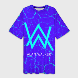 Платье-футболка 3D Alan Walker Алан Уокер