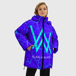 Женская зимняя куртка Oversize Alan Walker Алан Уокер - фото 2