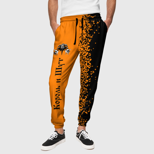Мужские брюки 3D Король и Шут, цвет 3D печать - фото 4