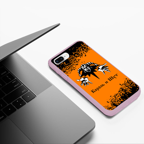 Чехол для iPhone 7Plus/8 Plus матовый Король и Шут - фото 5