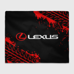 Lexus Лексус – Плед с принтом купить со скидкой в -14%