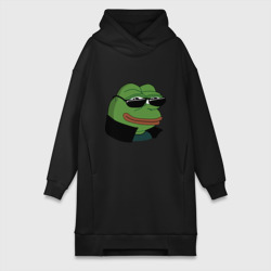 Платье-худи хлопок Pepe в очках EZ