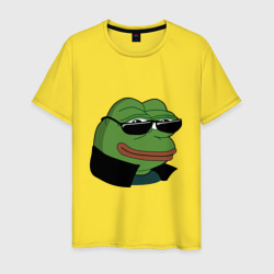 Мужская футболка хлопок Pepe в очках EZ