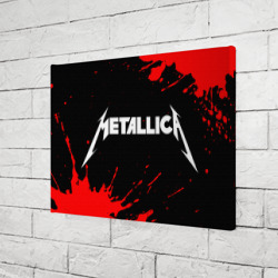 Холст прямоугольный Metallica Металлика - фото 2