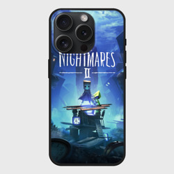 Чехол силиконовый для Apple iPhone 15 Pro матовый Little Nightmares 2
