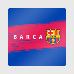 Магнит виниловый Квадрат Barcelona shield