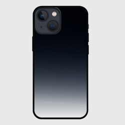 Чехол для iPhone 13 mini Градиент от темно серого к белому