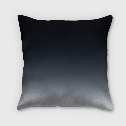 Подушка 3D Градиент от темно серого к белому