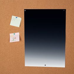 Постер Градиент от темно серого к белому - фото 2