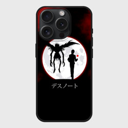 Чехол силиконовый для Apple iPhone 15 Pro матовый Together Death Note