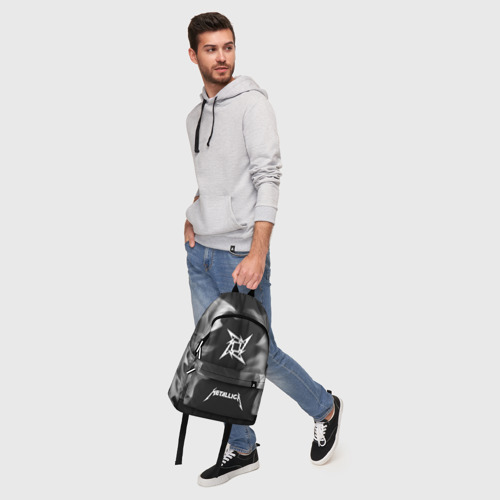 Рюкзак 3D с принтом METALLICA / МЕТАЛЛИКА, фото #5