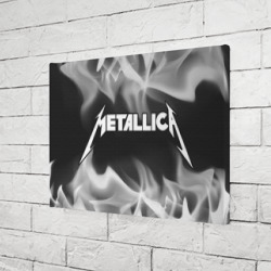 Холст прямоугольный Metallica Металлика - фото 2