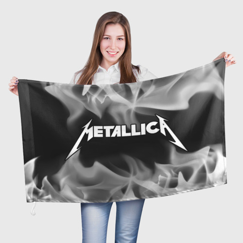 Флаг 3D Metallica Металлика