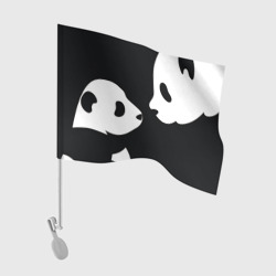 Флаг для автомобиля Panda