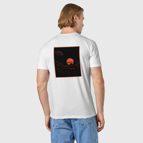 Мужская футболка хлопок Radiohead paranoid android - фото 4