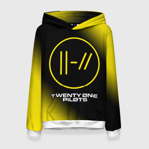 Женская толстовка 3D Twenty One pilots, цвет 3D печать