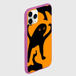 Чехол для iPhone 11 Pro матовый Кот - мем - фото 2