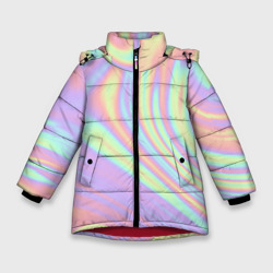 Зимняя куртка для девочек 3D Vaporwave