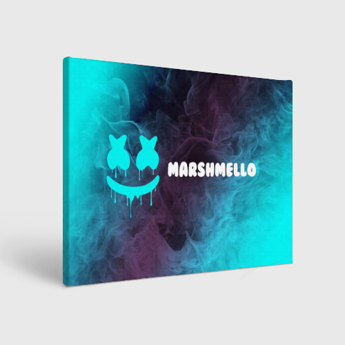 Холст прямоугольный MARSHMELLO / МАРШМЕЛЛОУ, цвет 3D печать