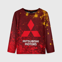 Детский лонгслив 3D Mitsubishi Митсубиси