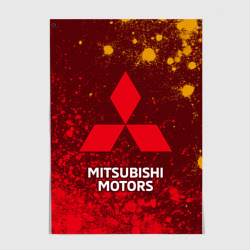 Постер Mitsubishi Митсубиси