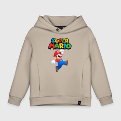 Детское худи Oversize хлопок Super Mario