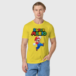 Мужская футболка хлопок Super Mario - фото 2