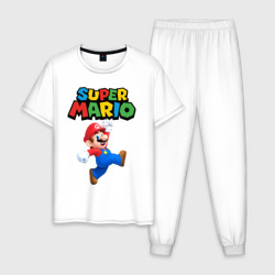 Мужская пижама хлопок Super Mario