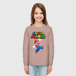 Детский лонгслив хлопок Super Mario - фото 2