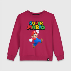 Детский свитшот хлопок Super Mario