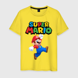 Мужская футболка хлопок Super Mario