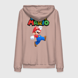 Мужская толстовка на молнии хлопок Super Mario