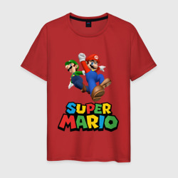 Мужская футболка хлопок Super Mario