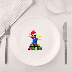 Набор: тарелка + кружка Super Mario - фото 2
