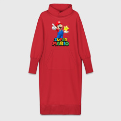 Платье удлиненное хлопок Super Mario