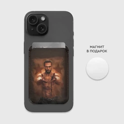 Картхолдер Magsafe магнитный Врата Эдема на спине - фото 2