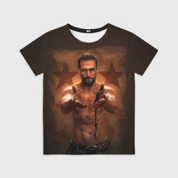 Детская футболка 3D Врата Эдема на спине