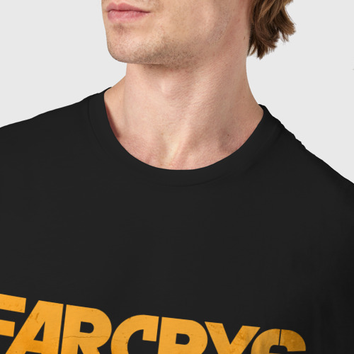 Мужская футболка хлопок FarCry 6, цвет черный - фото 6