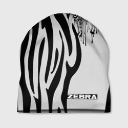 Шапка 3D Zebra