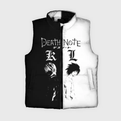 Женский жилет утепленный 3D Монохромный паттерн противостояние