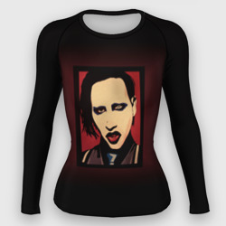 Женский рашгард 3D Marilyn Manson