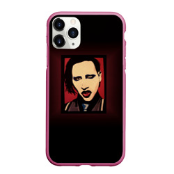 Чехол для iPhone 11 Pro Max матовый Marilyn Manson